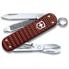 Фото - Складной нож Victorinox Classic SD Precious Alox Hazel Brown 58 мм 5 функций Коричневый рифленый (0.6221.4011G) Складной нож Victorinox Classic SD Precious Alox Hazel Brown 58 мм 5 функций Коричневый рифленый (0.6221.4011G)