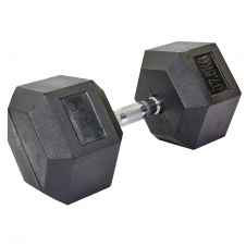 Гантель цельная шестигранная SP-Planeta SC-8013-37_5 37,5кг 1шт