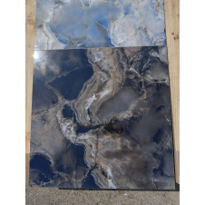 Черная Глянцевая Плитка Teo Ceramics Itaka Black Full Lappato 600х600
