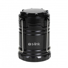 Фонарь кемпинговый на батарейках S-link SL-8710 200 лм Черный
