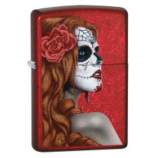 Зажигалка бензиновая Zippo Day Of Dead Girl (28830)
