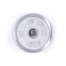 Блины диски хромированные HIGHQ SPORT ТА-1455 15кг Хром