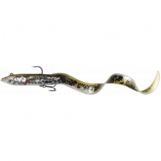 Силикон Savage Gear 4D Real Eel 300mm 80.0g Черный/Желтый (1013-1854.17.20)
