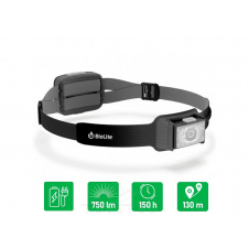 Фонарь налобный Biolite Headlamp 750 Midnight Grey (1033-BLT HPC0101)