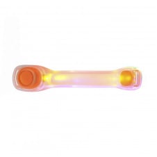 Светодиодный LED браслет Lesko HY-0001 Orange USB аккумуляторный