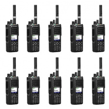 Радиостанция цифровая Motorola MotoTRBO DP4800e VHF AES-256 шифрование 10 штук