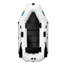 Лодка гребная надувная пвх двухместная ΩMega 260LS