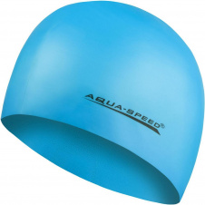 Шапочка для плавания Aqua Speed Mega Светло-голубой One Size (1000-100-30)