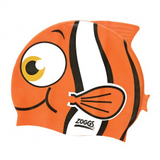 Шапочка для плавания Zoggs Character Silicone Cap Оранжевый One Size (1000-300710.OR)