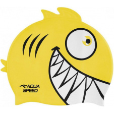 Шапка для плавания Aqua Speed Zoo Pirana One Size Желтый (246-18)