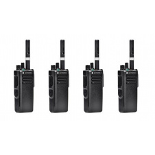 Комплект 4 шт рация Motorola DP4400e VHF AES-256 шифрование