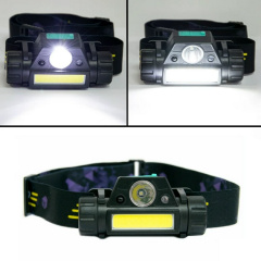 Фонарь налобный светодиодный аккумуляторный High Power Head Lamp 1898 с магнитом и сенсором (1756375762) Куйбишеве