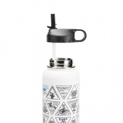 Термофляга Heritage H2O Thermo Flask 1 л White (INSH-TFLHERITAGETW1L) Дубно