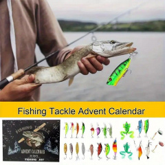 Адвент-календарь для рыбалки Fishing box 24в1 Fishing Tackle (H051244) Южноукраїнськ