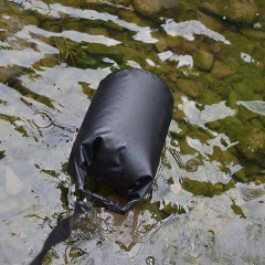 Водонепроницаемая сумка рюкзак гермомешок с шлейкой на плечо Ocean Pack 20 л Black (553582159) Костопіль