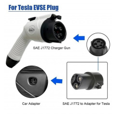 Переходник Type 1 J1772-Tesla Bluefield Black (92050569) Балаклея