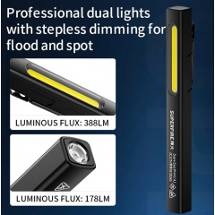 Фонарь карманный SuperFire G32 388 Lumen Черный (2507731013) Кам'янка-Дніпровська