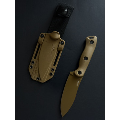 Нож туристический Gorillas BBQ 2-2356А сталь 65х13 KN1018 (2-2356А) Кам'янка-Дніпровська