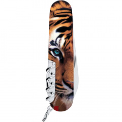 Складной нож Victorinox Climber Animal 91 мм 15 функций Тигр (1.3703_F1030pw) Вознесенськ
