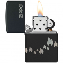 Зажигалка бензиновая Zippo Design (48980) Дубно