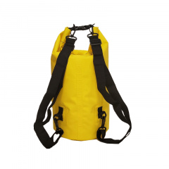 Водонепроницаемая сумка рюкзак гермомешок с шлейкой на плечо Ocean Pack 20 л Yellow (5153582159) Винница