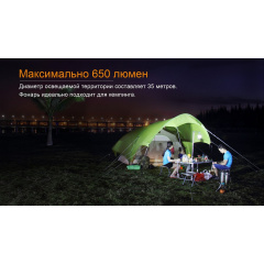 Кемпинговый фонарь Fenix CL30R с функцией Powerbank Черный Одесса