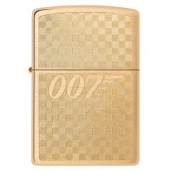 Зажигалка бензиновая Zippo Bond BT 007 Gun Logo (46298) Лубны
