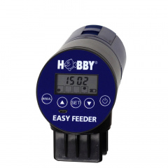 Автоматическая кормушка для кормления рыб Hobby Easy Feeder аккумуляторная 15х7,5х12 см Сине-черный (HB10810) Чернигов