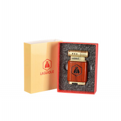Зажигалка газовая пьезо с боковым пламенем Laguiole Woody (40201458) Ладан