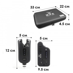 Набор сигнализаторов поклевки WPE TLI17 в кейсе Васильевка