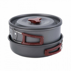 Набор посуды Naturehike 3-4 NH NH15T203-G 5 предметов Серый (2322679017) Гуляйполе