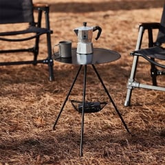 Стол Naturehike CNH22JU035 43х34х45 см Черный (1047-6927595712443) Васильків