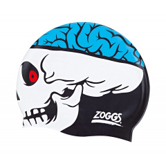 Шапочка для плавания Zoggs Character Silicone Cap Scull Разноцветный One Size (1000-465009) Бердичев