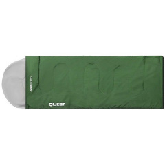 Спальный мешок с компрессией Enero Quest 210x70 см Зеленый (1050287) Костопіль
