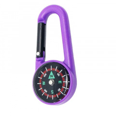 Компас-карабин Munkees DC27T Dark Purple (16594-hbr) Ворожба