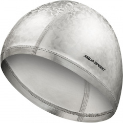 Шапочка для плавания Aqua Speed Flux Серебристый One Size (1000-143-26) Орехов