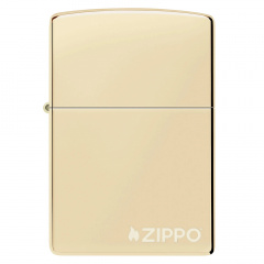 Зажигалка бензиновая Zippo Classic Zippo Logo Champagne (46682 ZL) Первомайськ