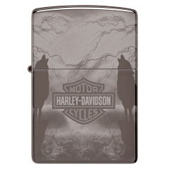 Зажигалка бензиновая Zippo Harley Davidson Серый (48799) Куйбишеве