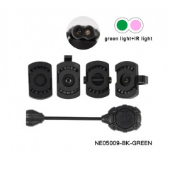 Тактический сигнальный фонарь для шлема Wadsn NE-05009-BK-green Mpls Черный Ніжин