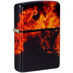 Зажигалка бензиновая Zippo Fusion Inferno Design (46389) Городок