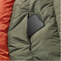 Спальник Sea To Summit Basecamp -9C/15F Long L левый Bombay Brown (1033-STS ASL041091-210302) Костопіль