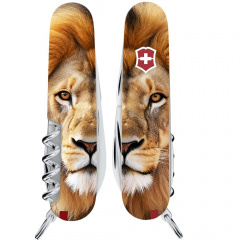 Складной нож Victorinox Spartan Animal 91 мм 13 функций Лев (1.3603.7_F1010pw) Акимовка