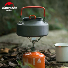 Чайник туристический Naturehike NH17C020-H 1.1 л Серый (2321491751) Дзензелевка