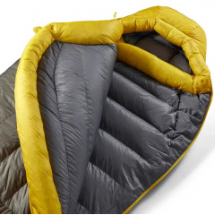 Спальник Sea To Summit Spark -9C/15F Long L левый Желто-серый (1033-STS ASL041072-210106) Оріхів