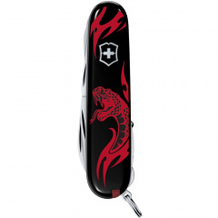 Складной нож Victorinox Huntsman Zodiac Поразительная змея 91 мм Разноцветный (1.3713.3_Z4351u) Черкаси