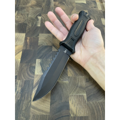 Нож тактический Gorillas BBQ 2-702С сталь 65Х13 KN141 Черный (5302) Жмеринка