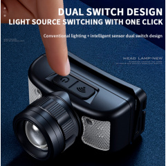 Фонарь налобный SuperFire HL91 310 Lumen IP43 Черный (2511609084) Энергодар