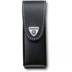 Кожаный чехол для ножей Victorinox 11,1 см Черный (4.0524.3B1) Ладан