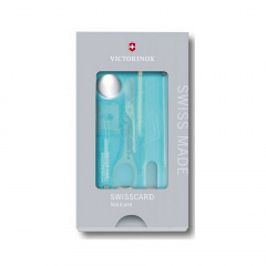Мультитул Victorinox Swisscard Nailcare Голубой (07240.T21) Ужгород