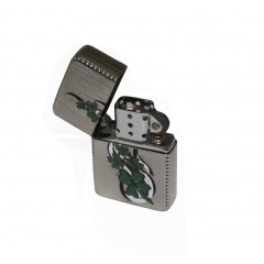 Зажигалка бензиновая STAR CLOVER Silver (23565STAR) Долина